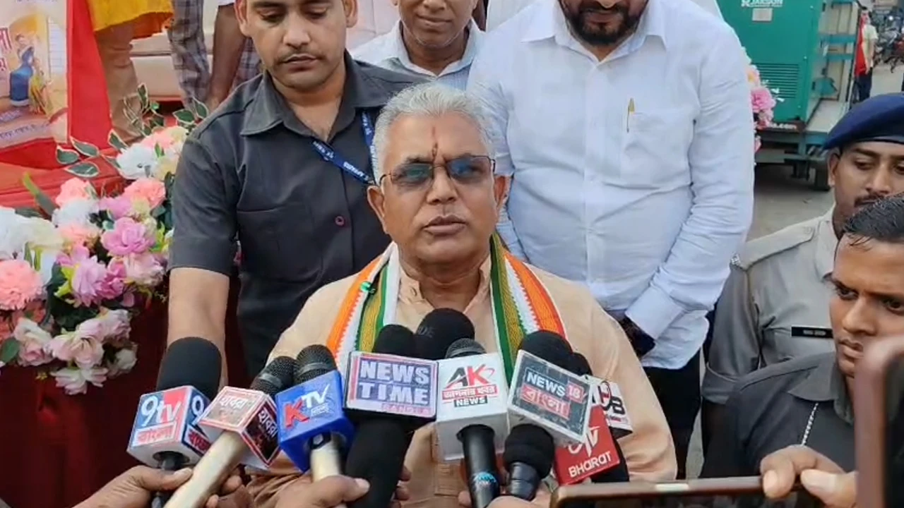 দিল্লির আন্দোলনে বাংলাদেশের ইন্ধন রয়েছে: দিলীপ ঘোষ