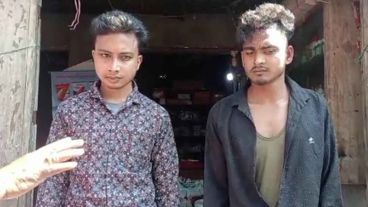 গাইবান্ধায় মোটরসাইকেলের মিললো সাড়ে ৭ কেজি গাঁজা, গ্রেফতার ২