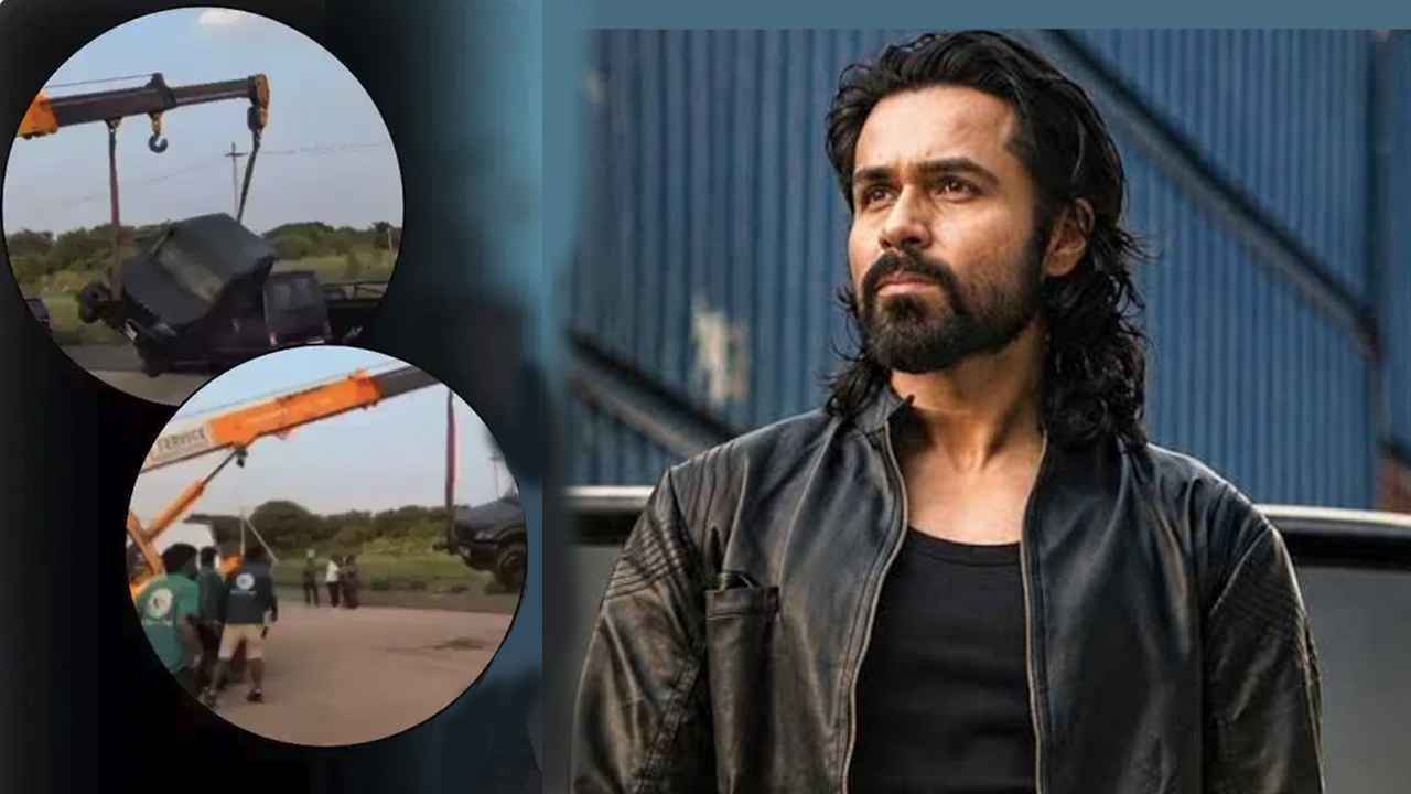 ইমরানের শুটিং সেটে উল্টে গেল গাড়ি, অল্পের জন্য বাঁচলেন অভিনেতা!