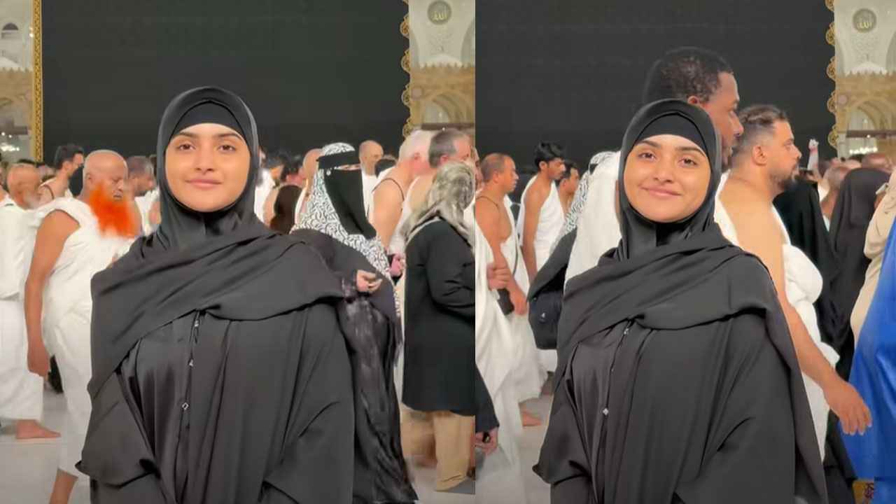 ওমরায় কেয়া পায়েল, বললেন জীবনের শ্রেষ্ঠ দিন