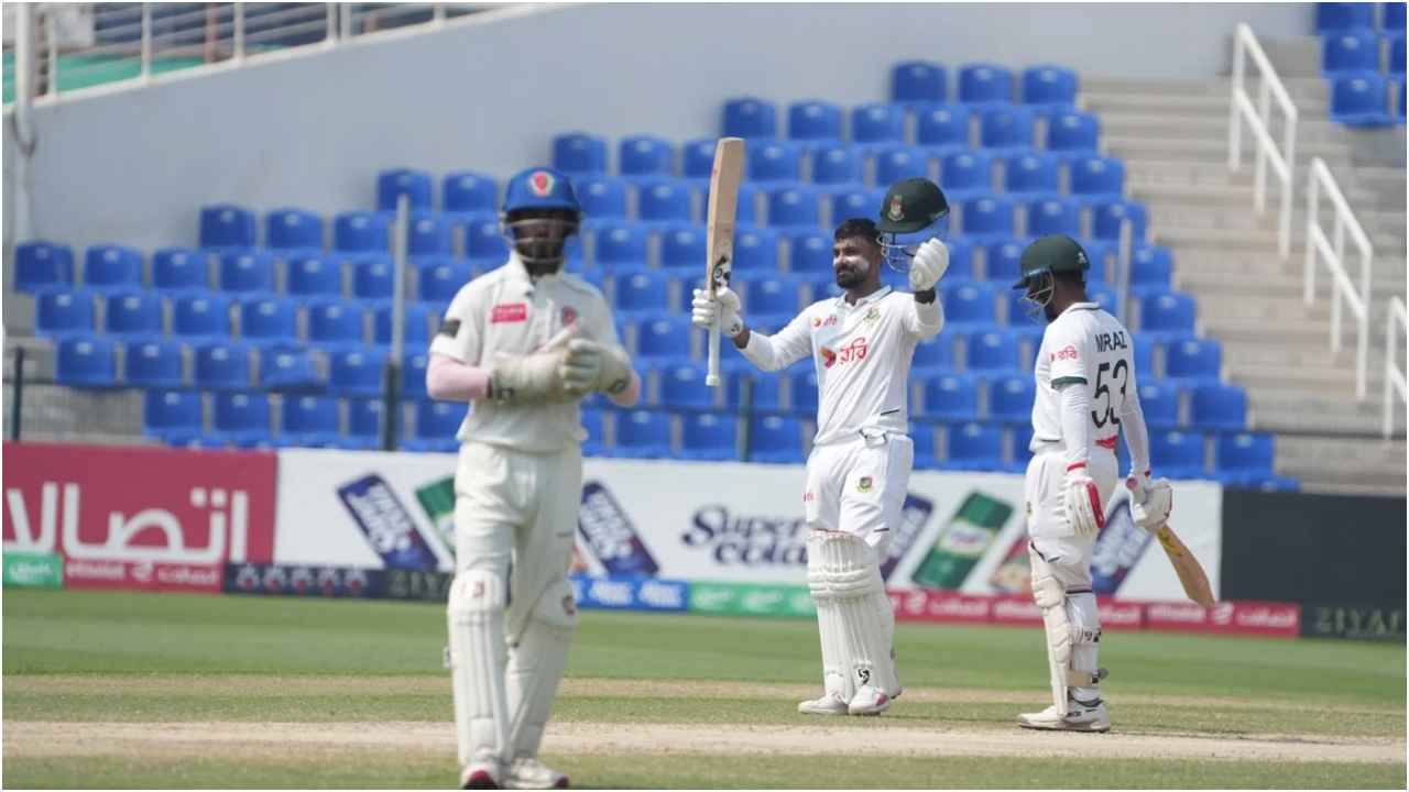 আবুধাবি টেস্টে লিটনের বিশ্বরেকর্ড