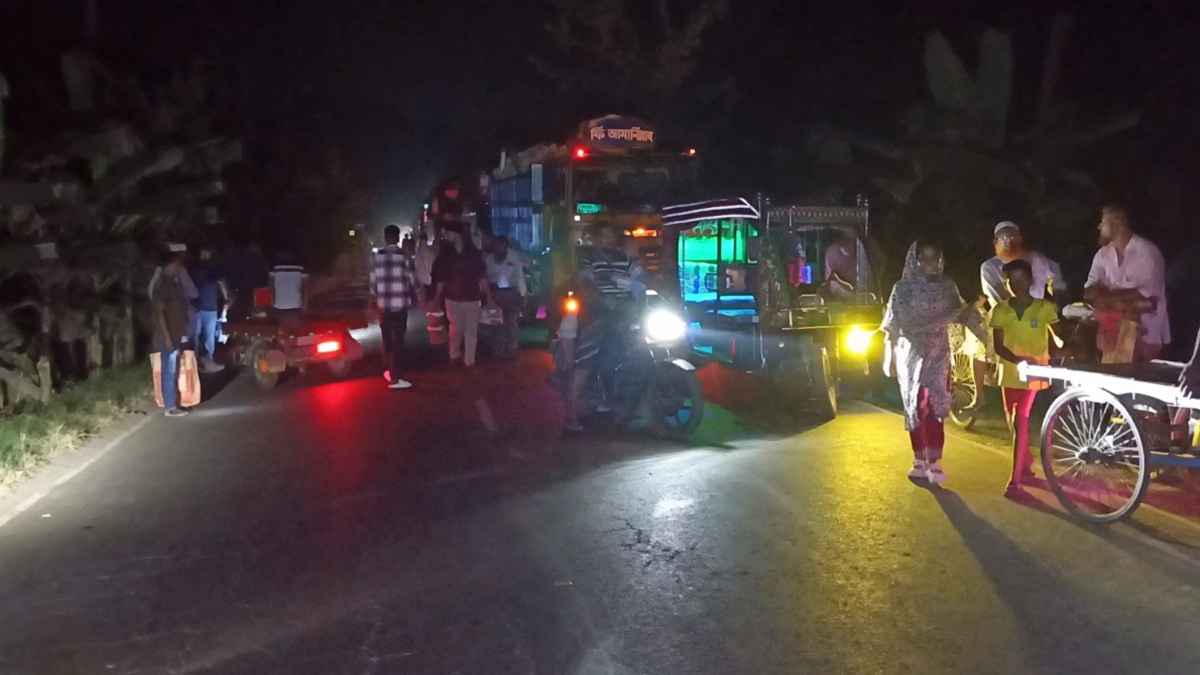 মাদারীপুরে ট্রাকের চাকায় পিষ্ট হয়ে ইতালি প্রবাসী নিহত