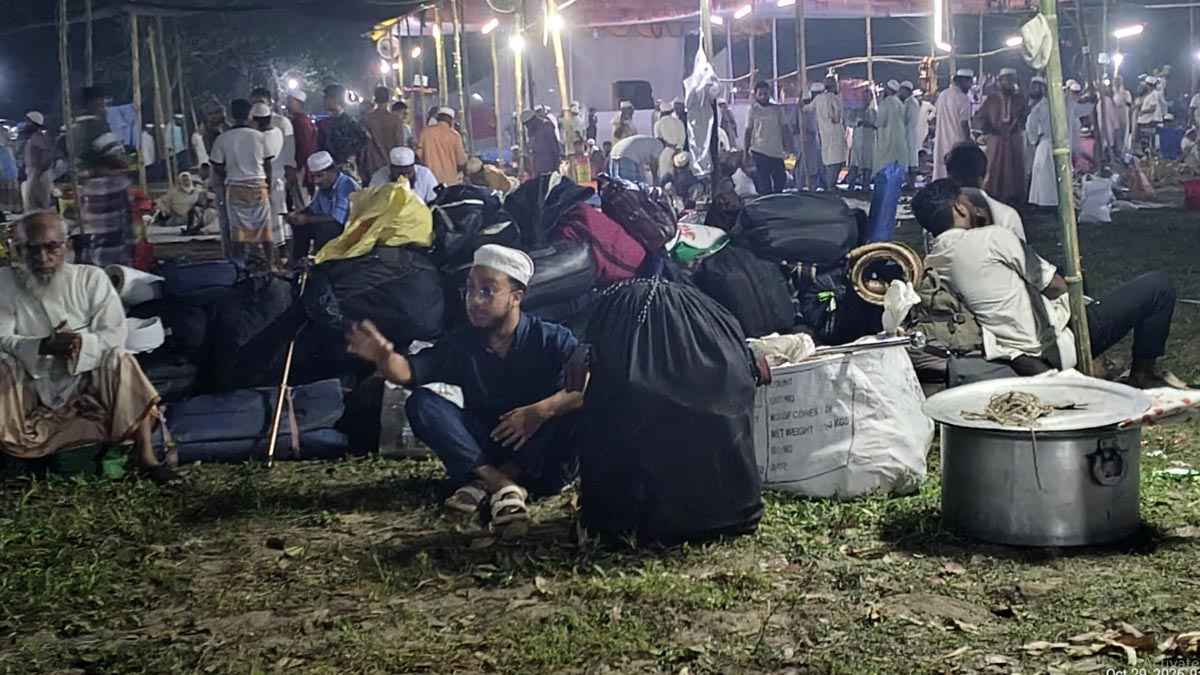বাধার মুখে এক দিনেই শেষ সাদপন্থিদের ইজতেমা