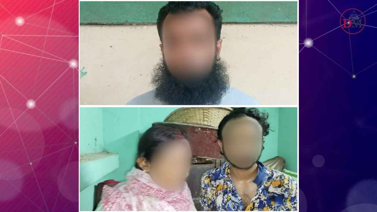 মন্দিরে ঘুরে প্রতিমার অলংকার চুরি, দম্পতিসহ গ্রেফতার ৪