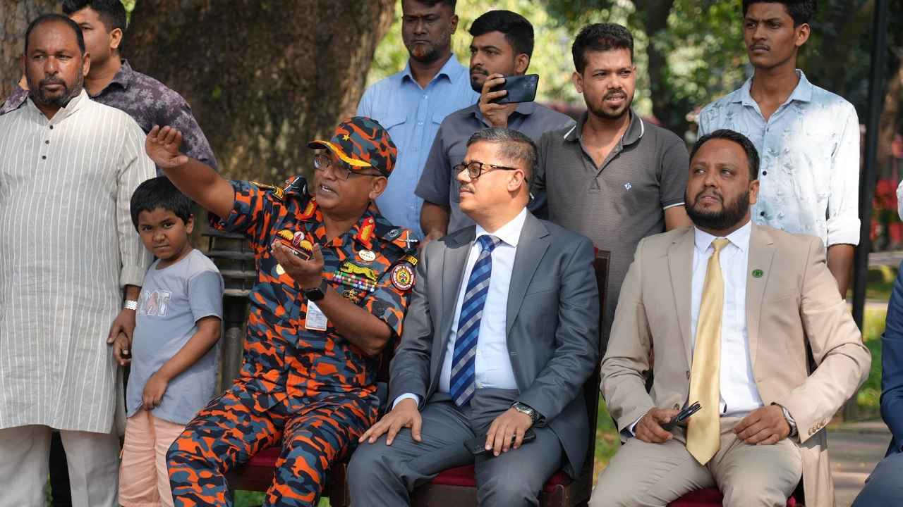 সুপ্রিম কোর্টে অগ্নিনিরাপত্তা মহড়া করেছে ফায়ার সার্ভিস