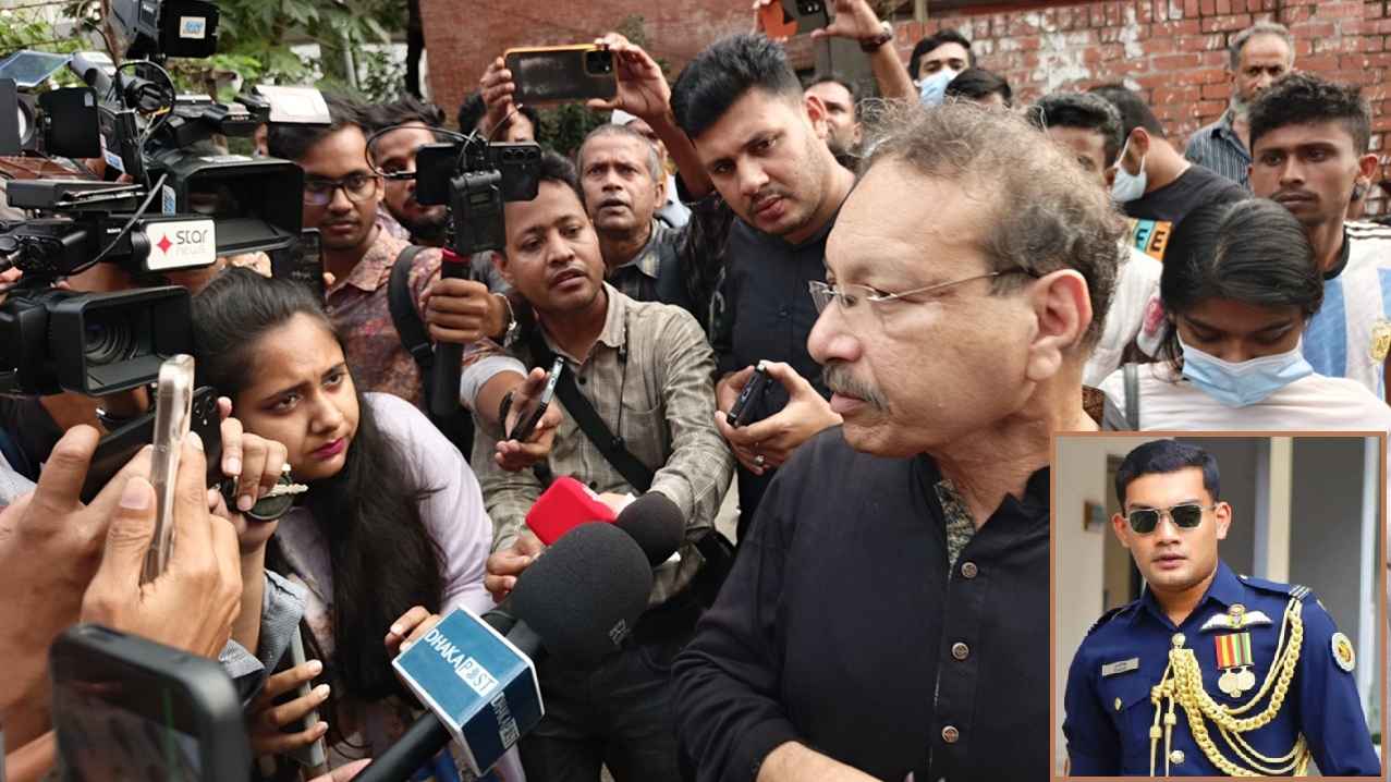 মর্গের সামনে বিষণ্ণ বাবা, বললেন তাহসিফকে হত্যা করে নদীতে ফেলা হয়েছে