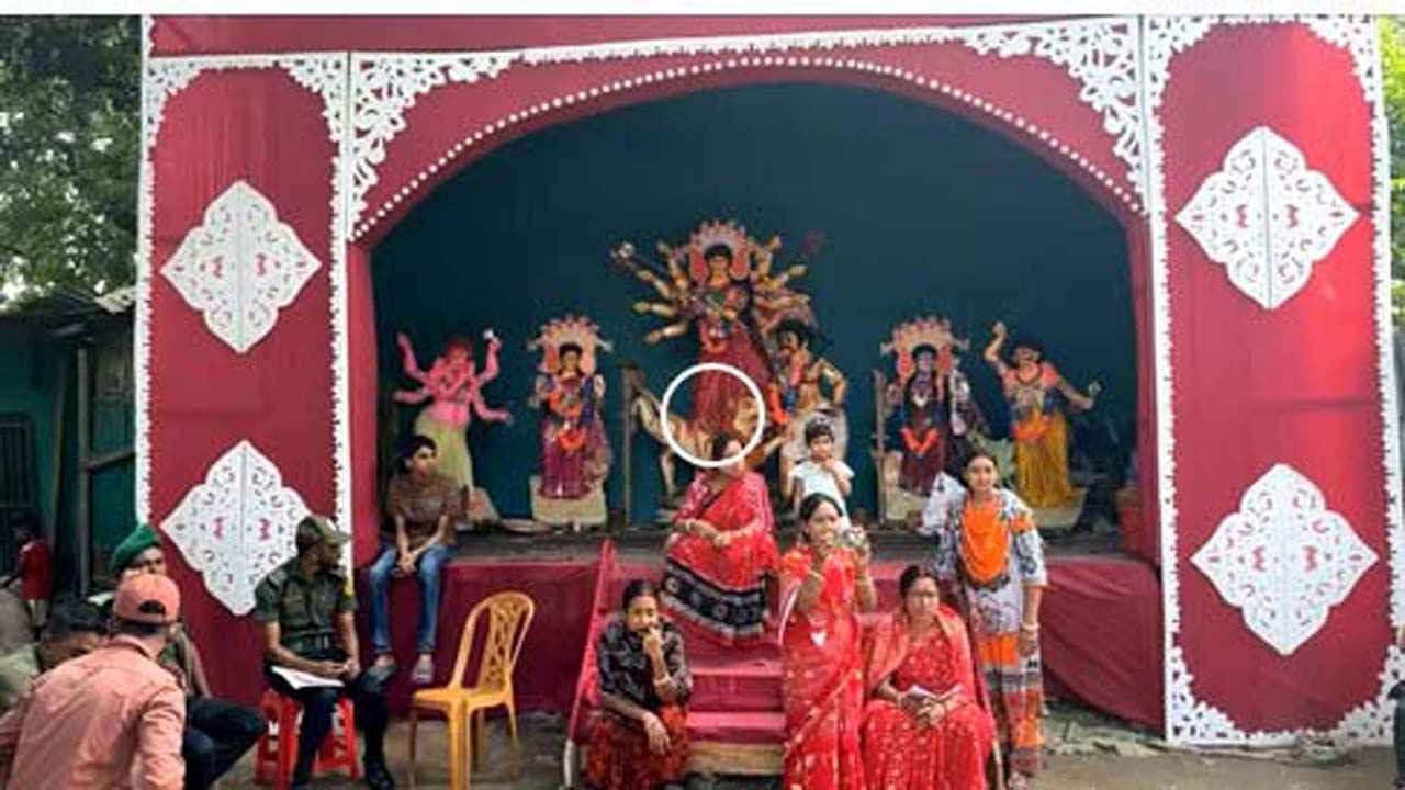 রংপুরে জমির মালিকানা নিয়ে বিরোধ, বিজয়া দশমীর পরও হয়নি প্রতিমা বিসর্জন