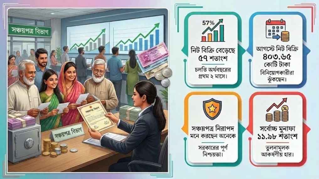 ব্যাংকে ‘আস্থার সংকট’, সঞ্চয়পত্রের দিকে ঝুঁকছেন বিনিয়োগকারীরা