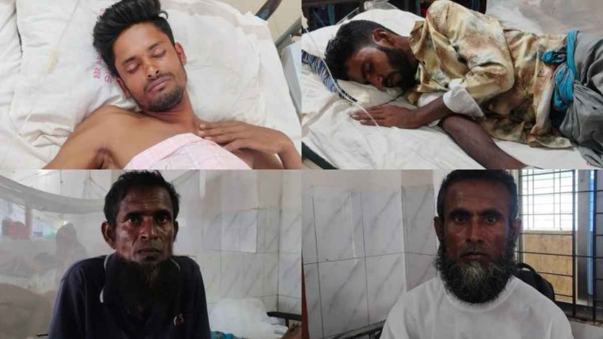 চাঁদা না দিয়ে সাগরে জাল ফেলায় হামলা, ৪ জেলে আহত