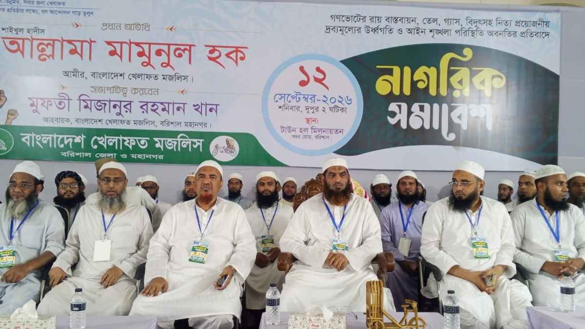 বিএনপিও সংবিধান সংস্কারের নামে মানুষকে ধোঁকা দিতে চায়: মামুনুল হক