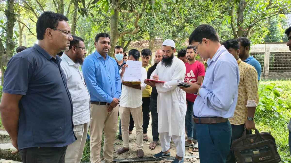 সিরাজগঞ্জে যমুনা টেক্সটাইলকে লাখ টাকা জরিমানা