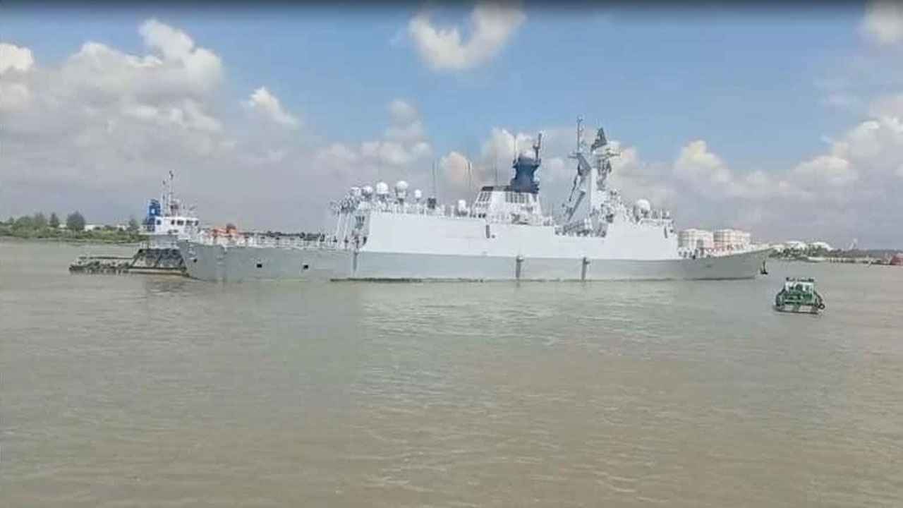 শুভেচ্ছা সফরে চীনা নৌবাহিনী তিন জাহাজ চট্টগ্রামে