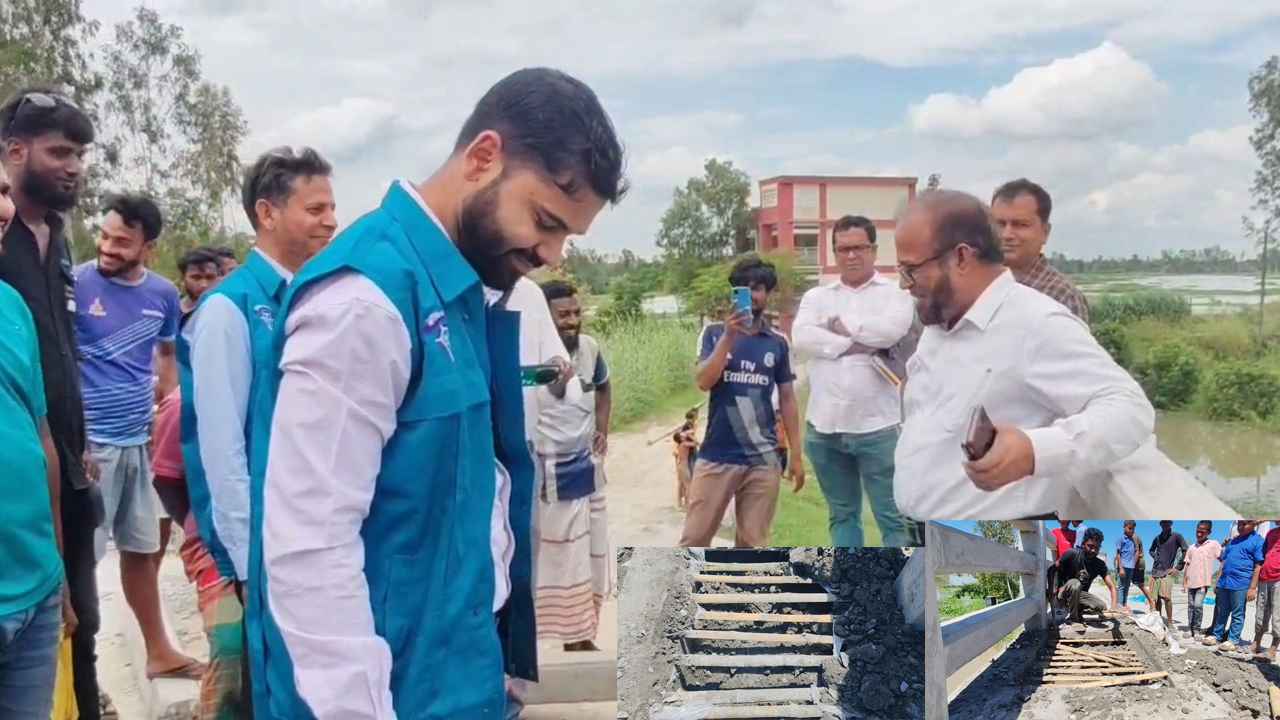 বাসাইলে রডের বদলে বাঁশ: এবার সেই ১০ কোটি টাকার সেতুতে দুদকের অভিযান