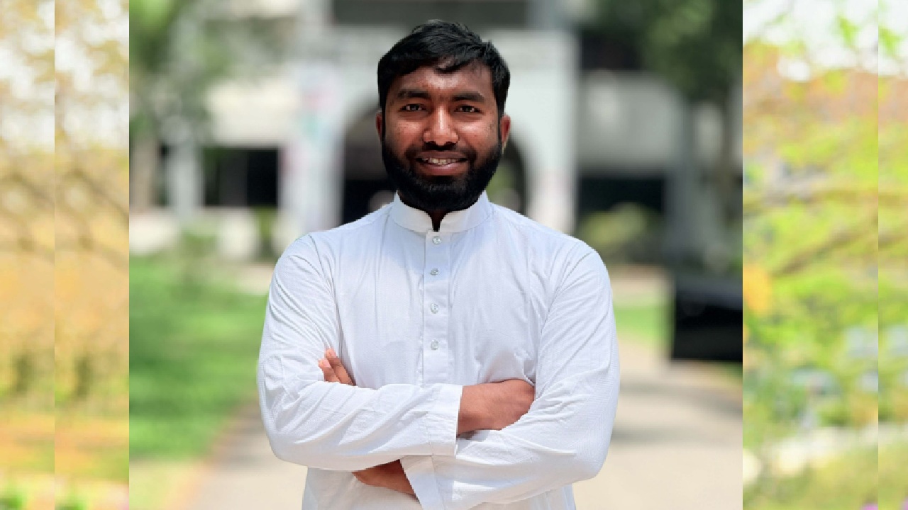 ইসলামী বিশ্ববিদ্যালয়ের শিক্ষার্থী ও তাদিলুল উম্মাহ একাডেমির উদ্যোক্তা আব্দুল্লাহ আল নোমান