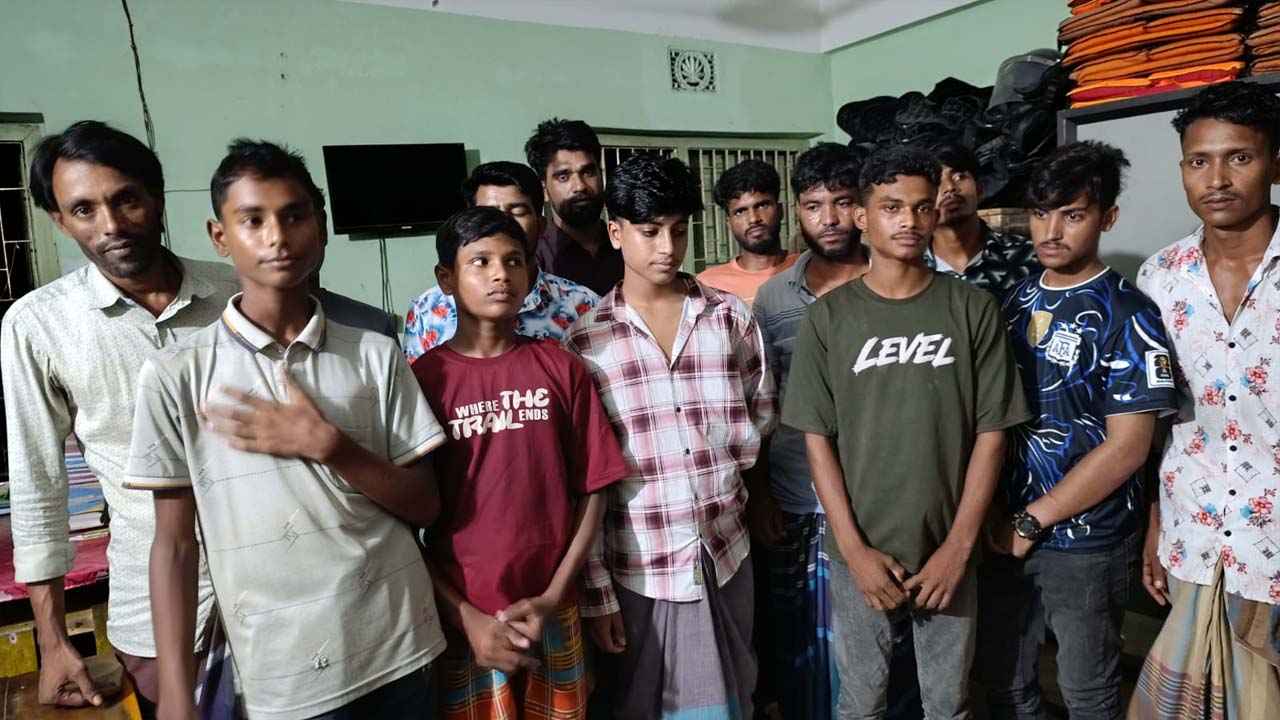 নোয়াখালীতে কিশোর গ্যাংবিরোধী অভিযানে আটক ১৬৩