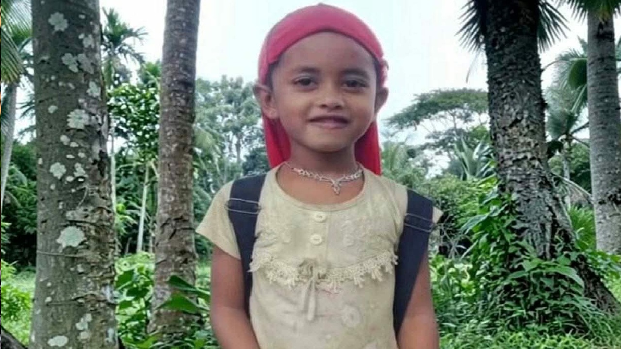 বাগেরহাটের মোল্লাহাটে মরদেহ উদ্ধার হওয়া শিশু মুসলিমা (৬)