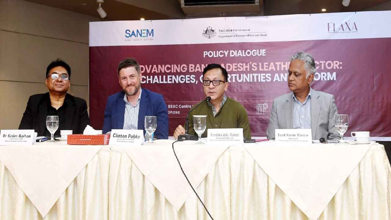 চামড়া শিল্প পুনরুজ্জীবনে সমন্বিত সংস্কারের পরিকল্পনা সরকারের