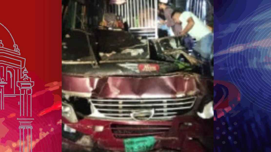 ফরিদপুরে দাঁড়িয়ে থাকা ট্রাকে বাসের ধাক্কায় নিহত ১, আহত ১৫