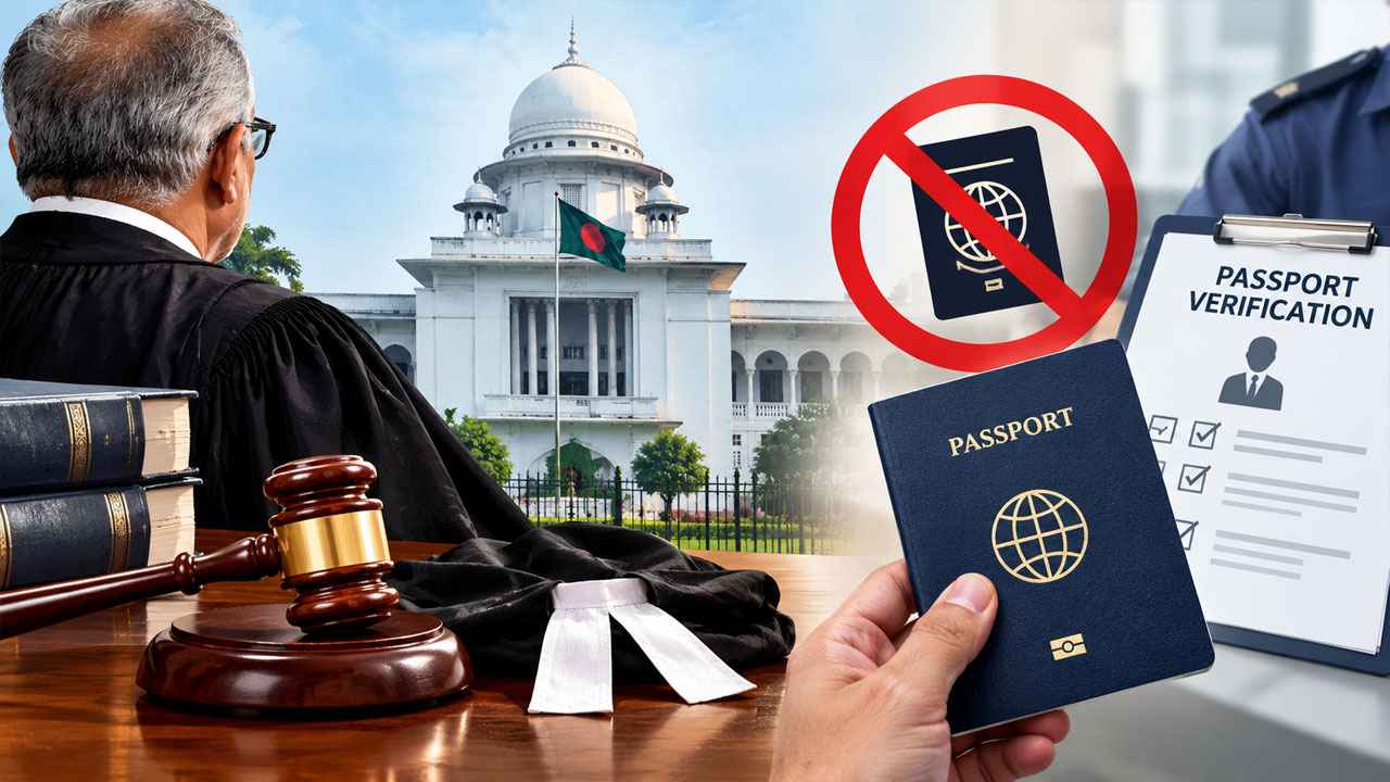 অবসরের পর বিচারপতিদের পাসপোর্ট ভেরিফিকেশন ‘অযৌক্তিক’: হাইকোর্ট