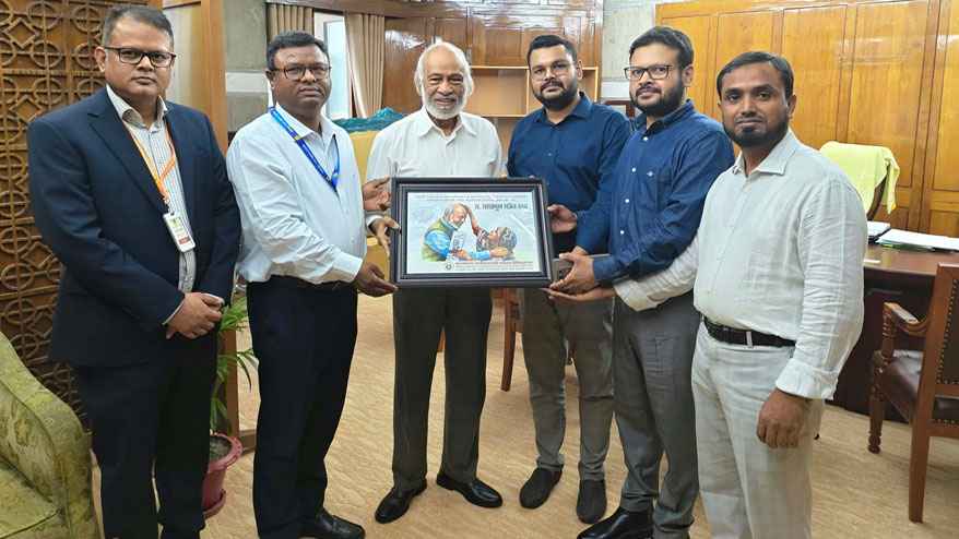 এলজিআরডি মন্ত্রীর সঙ্গে সাইবার ইউজার দলের নেতৃবৃন্দের সাক্ষাৎ