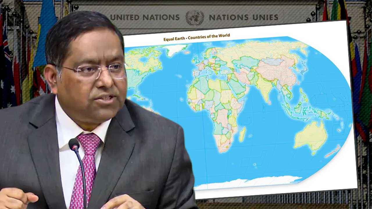 বিশ্ব মানচিত্রে কাশ্মীর ও লাদাখ সঠিকভাবে দেখান: ভারত