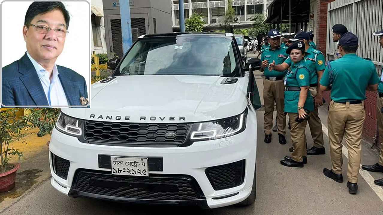 বেপরোয়া গতি ও উল্টো পথে মন্ত্রীর গাড়ি, পুলিশের মামলা