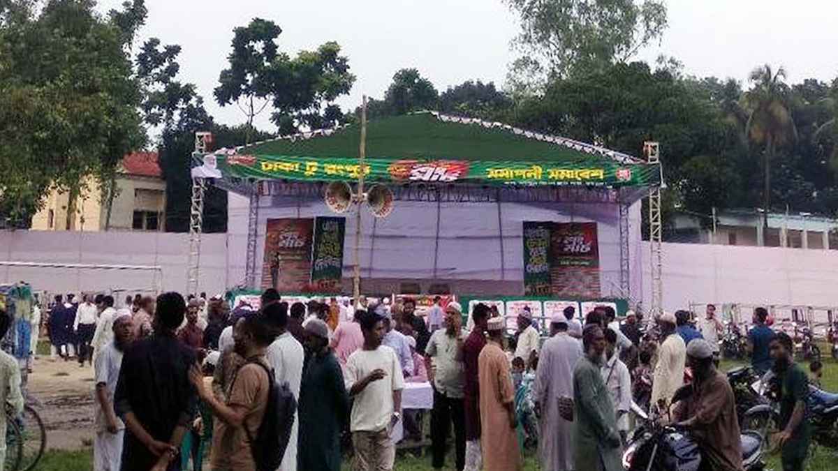 ঢাকা-রংপুর লংমার্চ: সমাপনী সমাবেশে পাঁচ লাখ মানুষ সমাগমের প্রত্যাশা